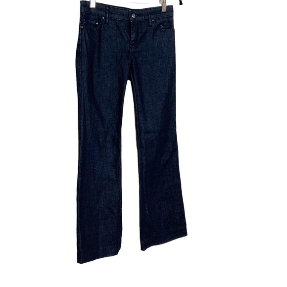 Club Monaco dark wash bootcut jeans pants. Size 27 - Picture 5 of 7